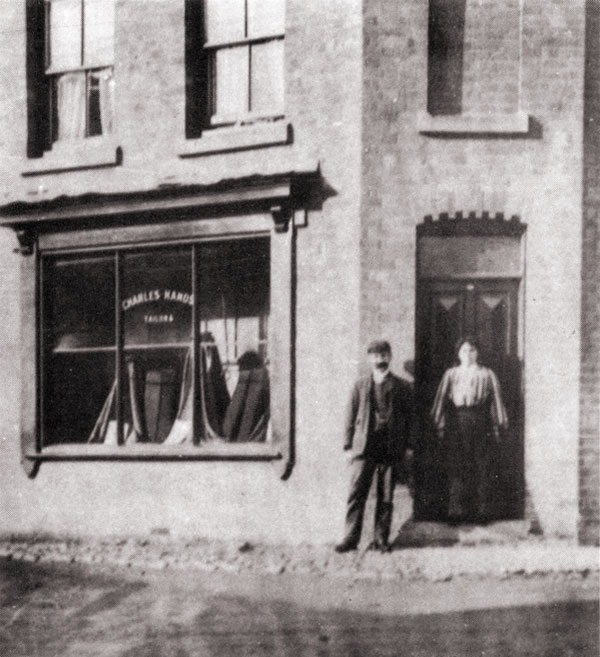 mr charles hands the village tailor