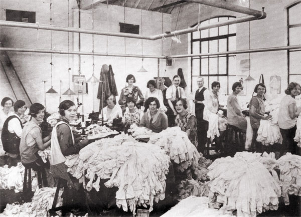iway hosiery premises in 1928, situated in hinckley road, burbage