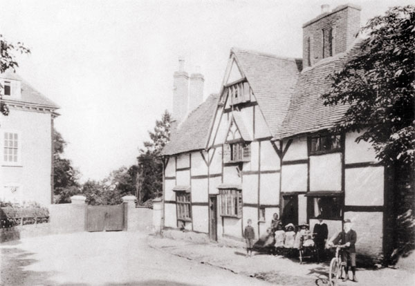 the grange along aston lane in 1911