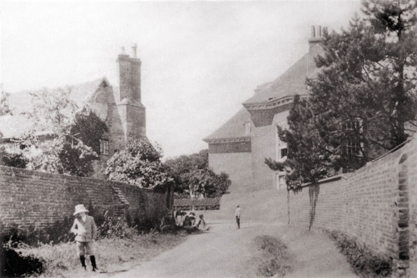 the grange along aston lane in 1911