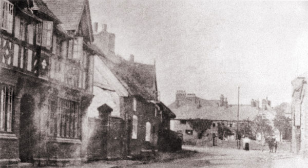 lutterworth road during early 1900s