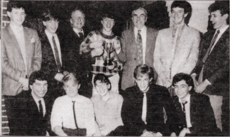 Victorious Minor Division Champions in 1984 or 1985 — Burbage won both years