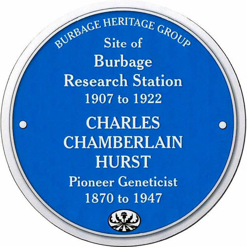 Blue Plaque for Charles Chamberlain Hurst