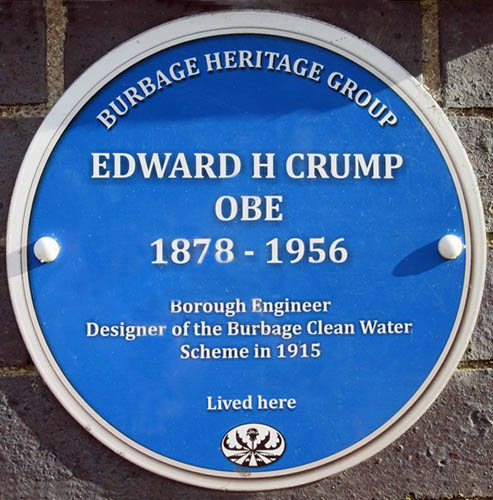 Blue Plaque for Edward Crump
