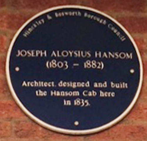 Blue Plaque for Joseph Hansom