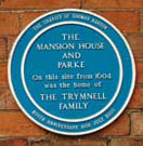 Blue Plaque for the Mansion House and Parke