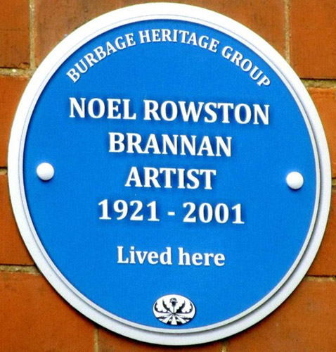Blue Plaque for Noel Brannan