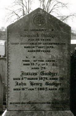 Gravestone at Welford Road Cemetery