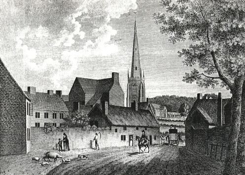 View of Hinckley from Rosemary Lane by J. Walker