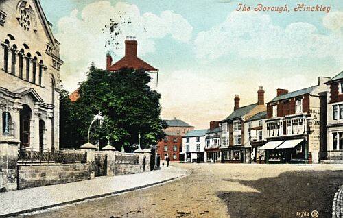 The Borough, about 1905, with Congregational Chapel in foreground.