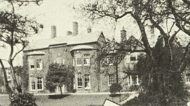 Castle Hill House from Argents Mead, c.1910