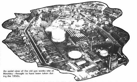 Hinckley Gas Works in the 1950s