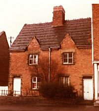 cottages on Upper Castle Street in 1975
