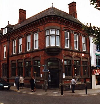 Leicestershire Banking Company from Market Place