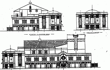 Horace Bradley's drawings for the Regent Theatre, 1927