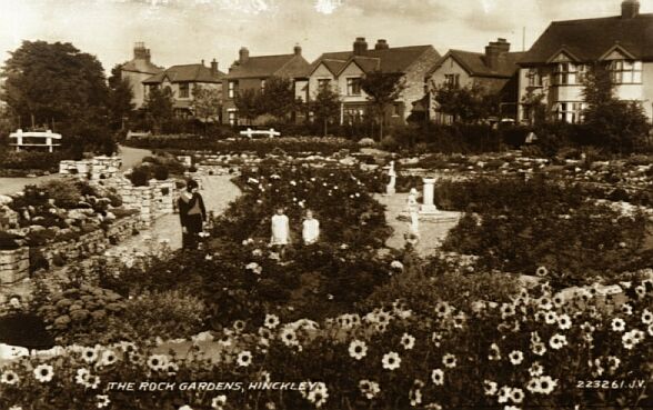 the rock gardens of Hinckley