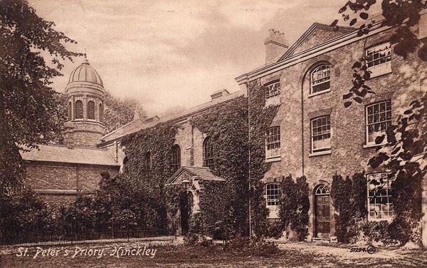 Church, showing nave of 1824 and sacristy and domed bell-tower of 1884