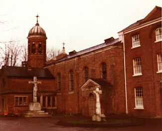 photograph taken c.1974, shortly before demolition of church