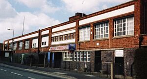 Part of the original Bennett Brothers factory, now occupied by Hinckley Workspace etc