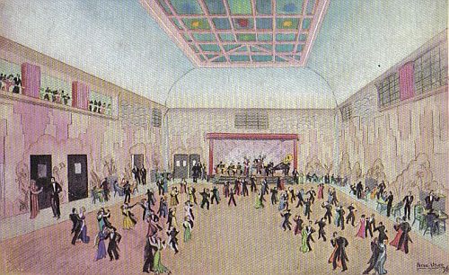 Artist's impression of St. George's ballroom shortly after its opening in 1935