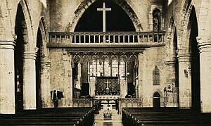 Rood screen and cross, 1905
