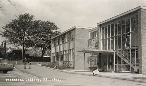 the new post-war block on London Road in the 1960s