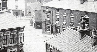 The town hall from St. Mary's church tower, c.1905