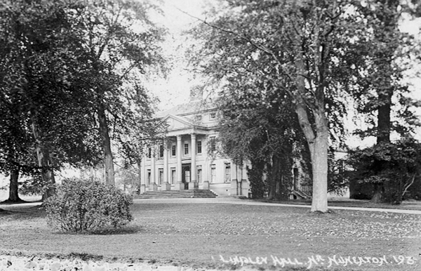 showing some of the grounds of lindley hall