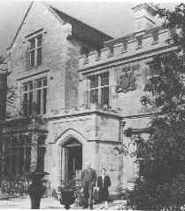 Tom and Florence Powers nee Coley at Barwell Manor House