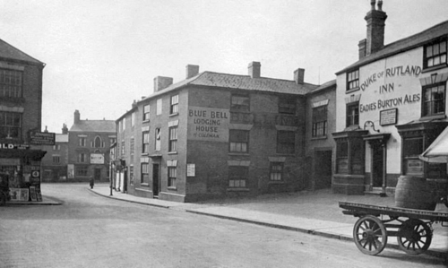 the duke of rutland inn, lower bond street c.1905