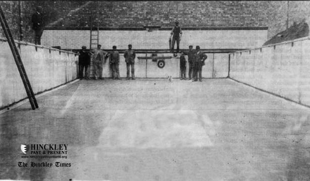 Construction of Hinckley Swimming Baths, Station Road