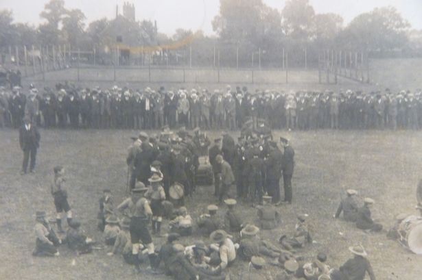 Peace celebrations at Hinckley July 1919