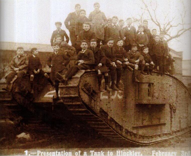 The Hinckley Tank first world war